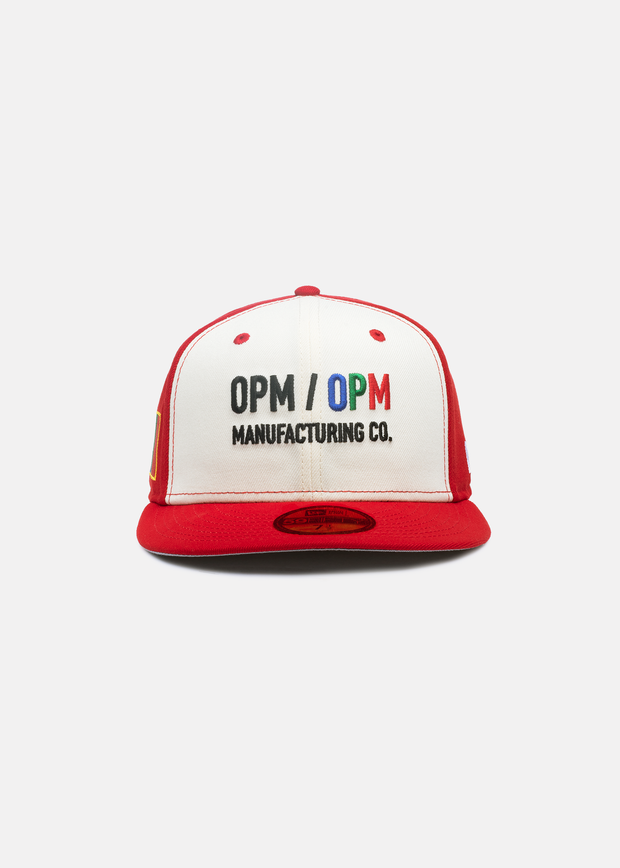 OPM OPM PIN WHEEL (RED) x NEW ERA HAT