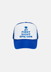 Love At First Sight Trucker (Blue/White)