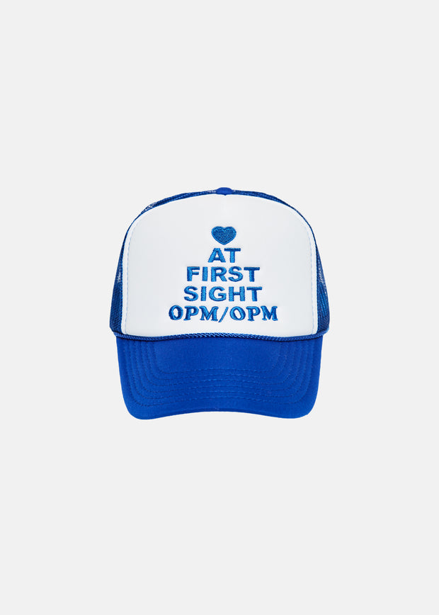 Love At First Sight Trucker (Blue/White)