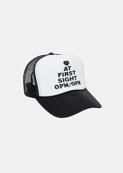 Love At First Sight Trucker (Black/White)