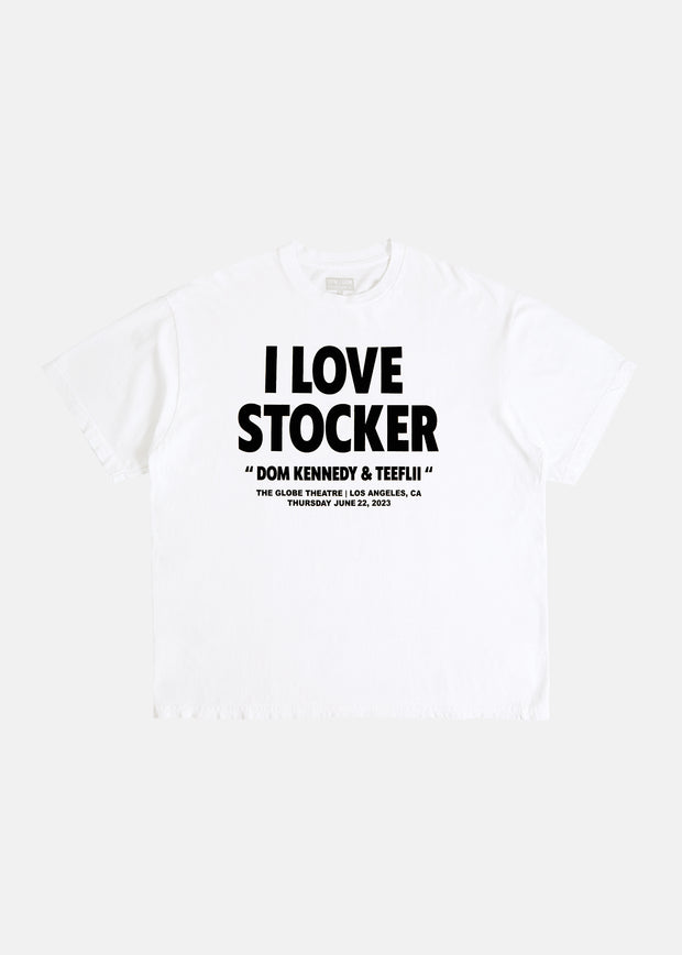 I LOVE STOCKER (WHITE)