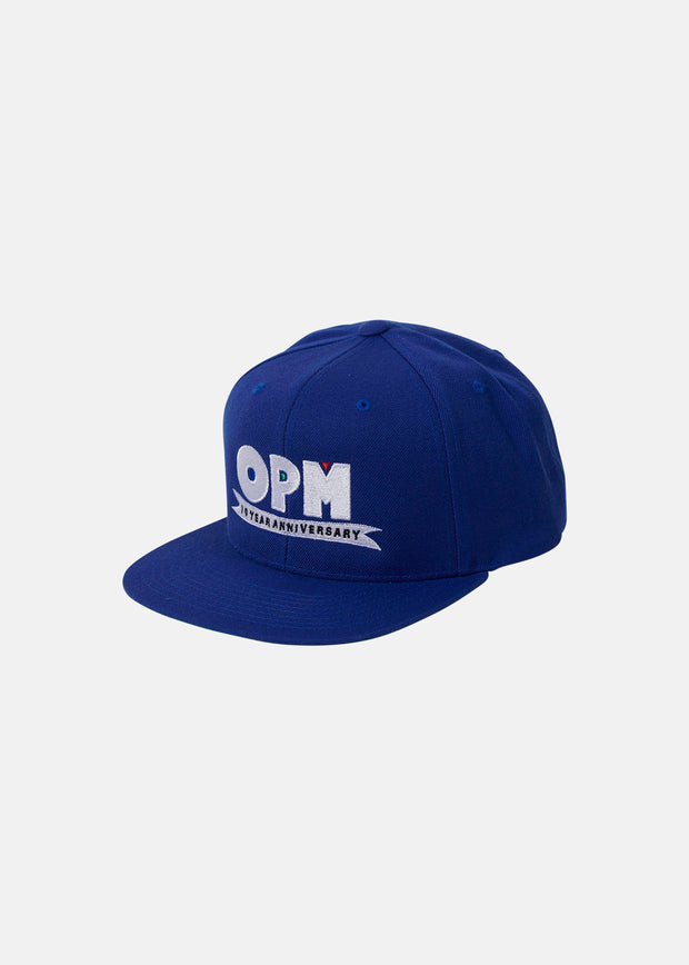OPM ANNIVERSARY SNAP HAT (BLUE)