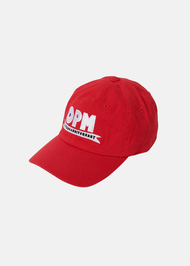 OPM ANNIVERSARY DAD HAT (RED)