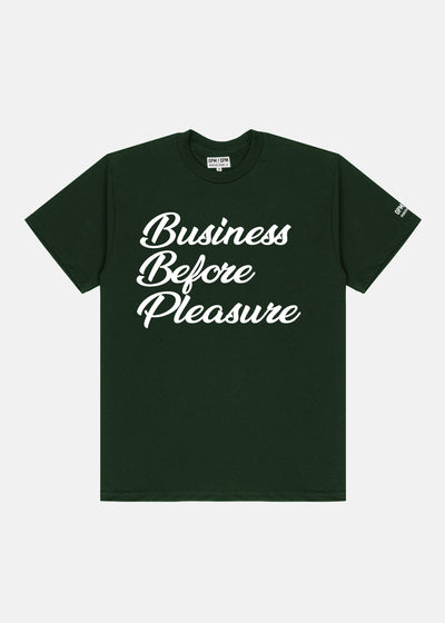 BUSINESS BEFORE PLEASURE (GREEN)